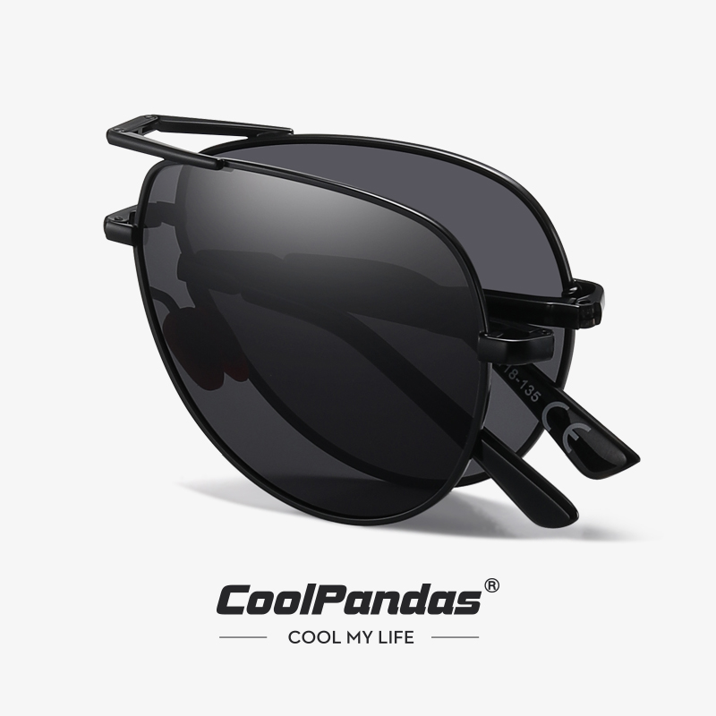 CoolPandas модные складные сол – обзор и цена Sunglasses Aviator Polarized