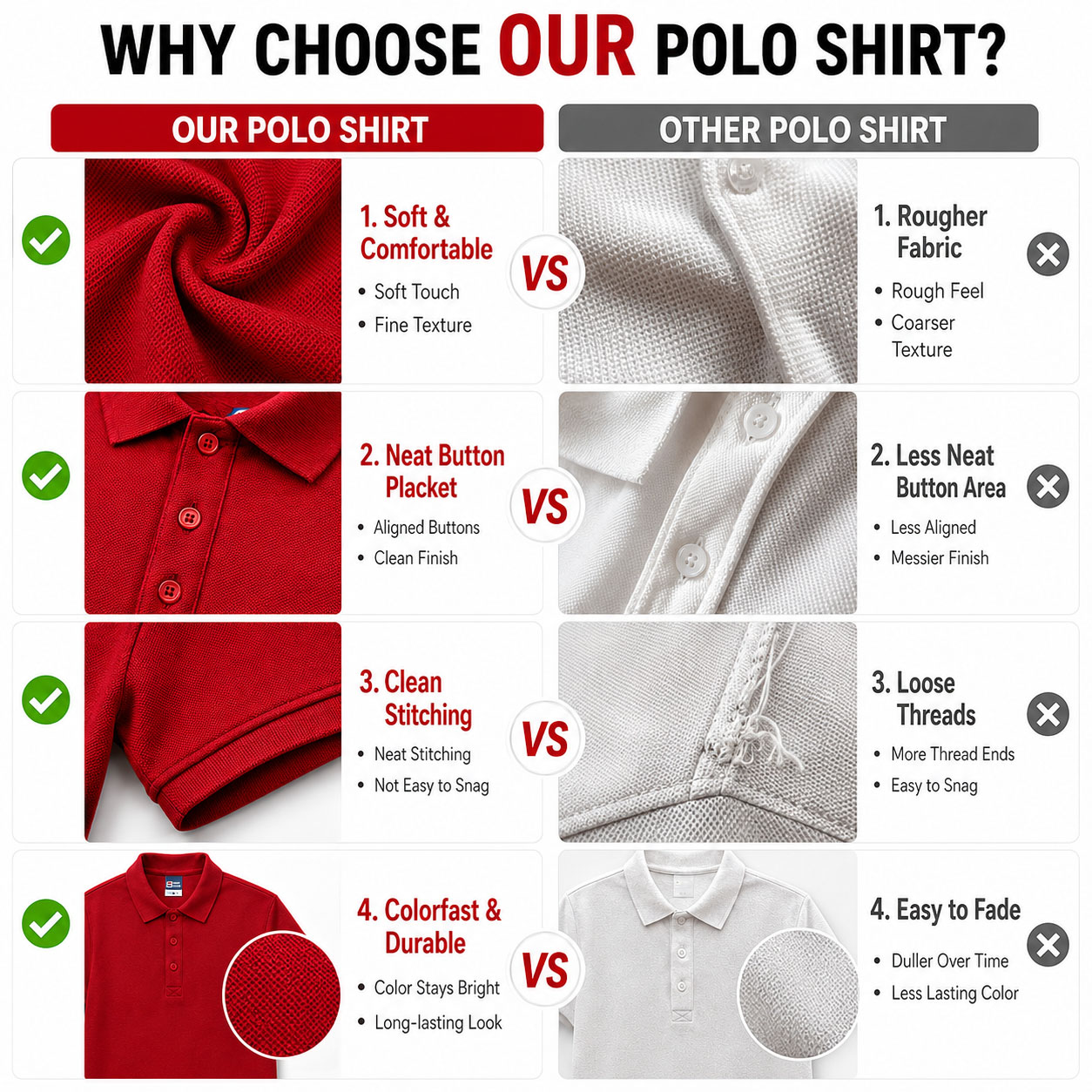 Поло-рубашка с индивидуальным  – обзор и цена Polo Shirt Pique