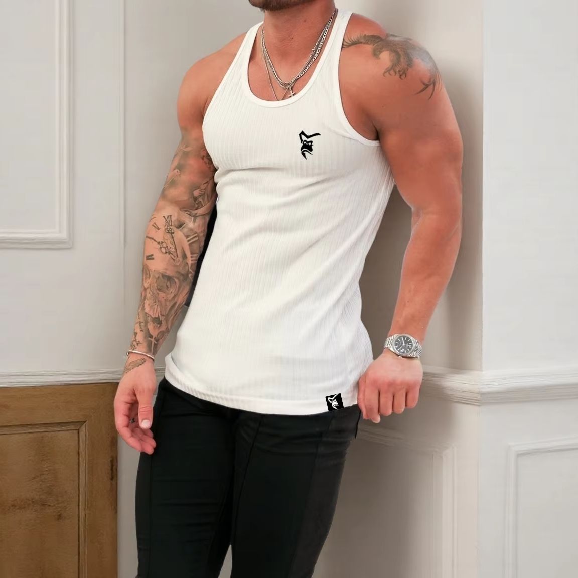 НОВЫЕ Мужские быстросохнущие м – обзор и цена Tank Top Muscle